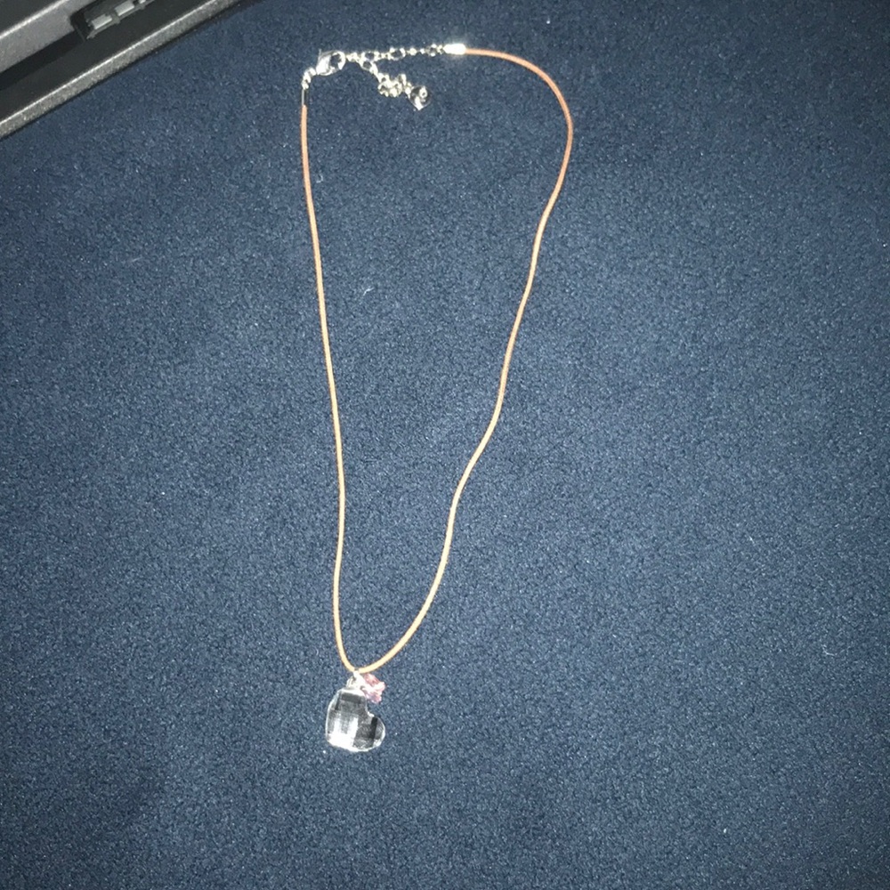 Swarovski crystal heat necklace